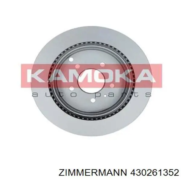 Диск гальмівний задній Zimmermann 430261352
