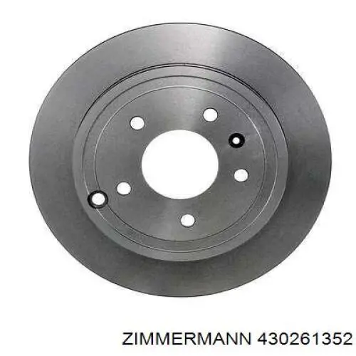 Задні дискові гальма Zimmermann 430261352 ціна, від 48.83 USD