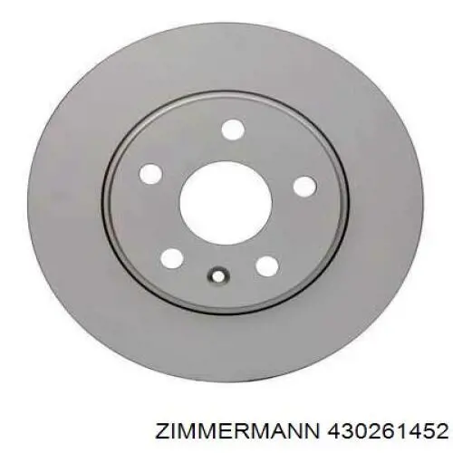 Диск переднього гальма Zimmermann 430261452 ціна, від 62.56 USD