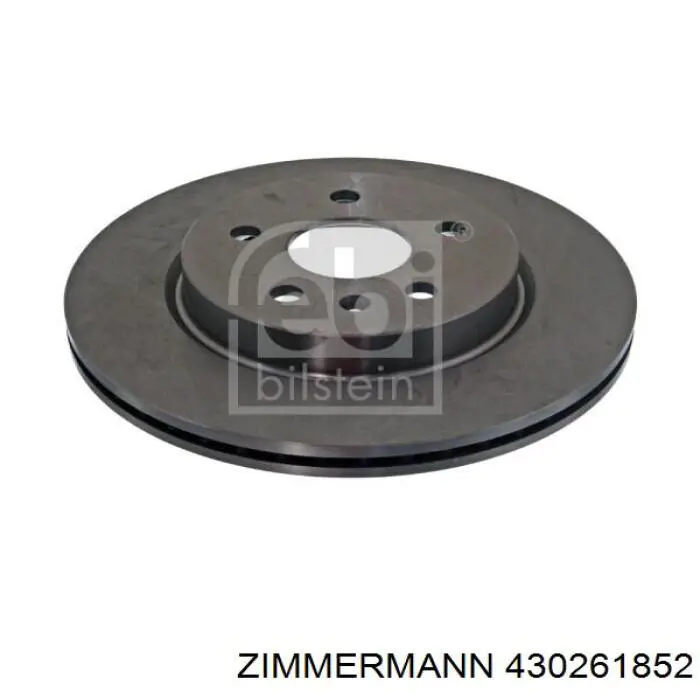 Задні дискові гальма Zimmermann 430261852 ціна, від 60.25 USD