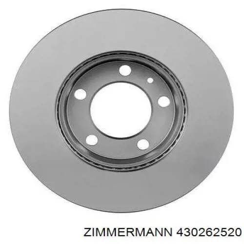 Диск гальмівний передній 430262520 Zimmermann