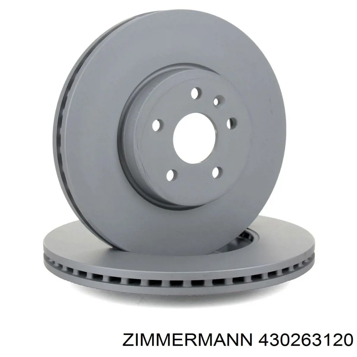 430263120 Zimmermann диск гальмівний передній