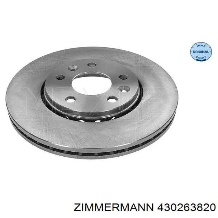 Гальмівні диски передні 430263820 Zimmermann