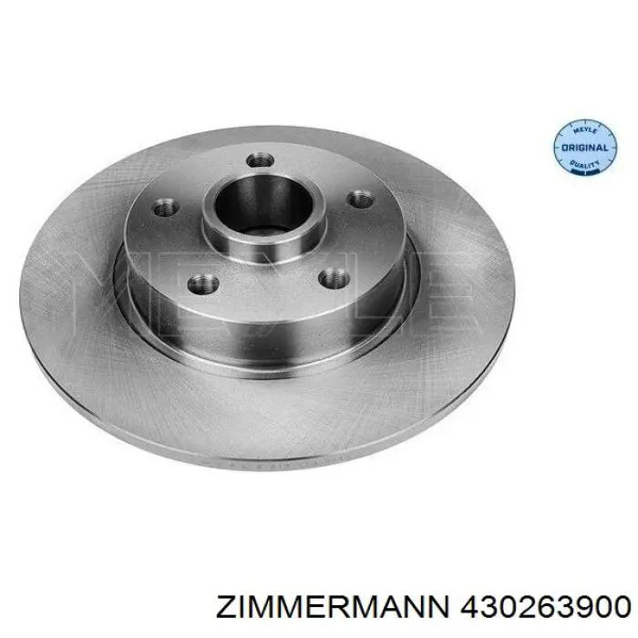 Диск гальмівний задній 430263900 Zimmermann