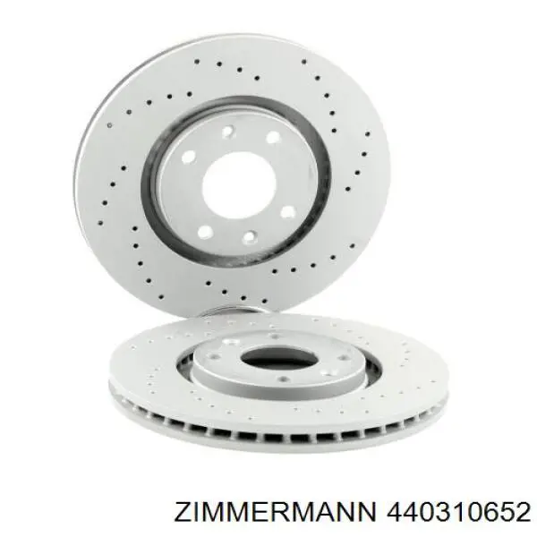 Гальмівні диски передні 440310652 Zimmermann