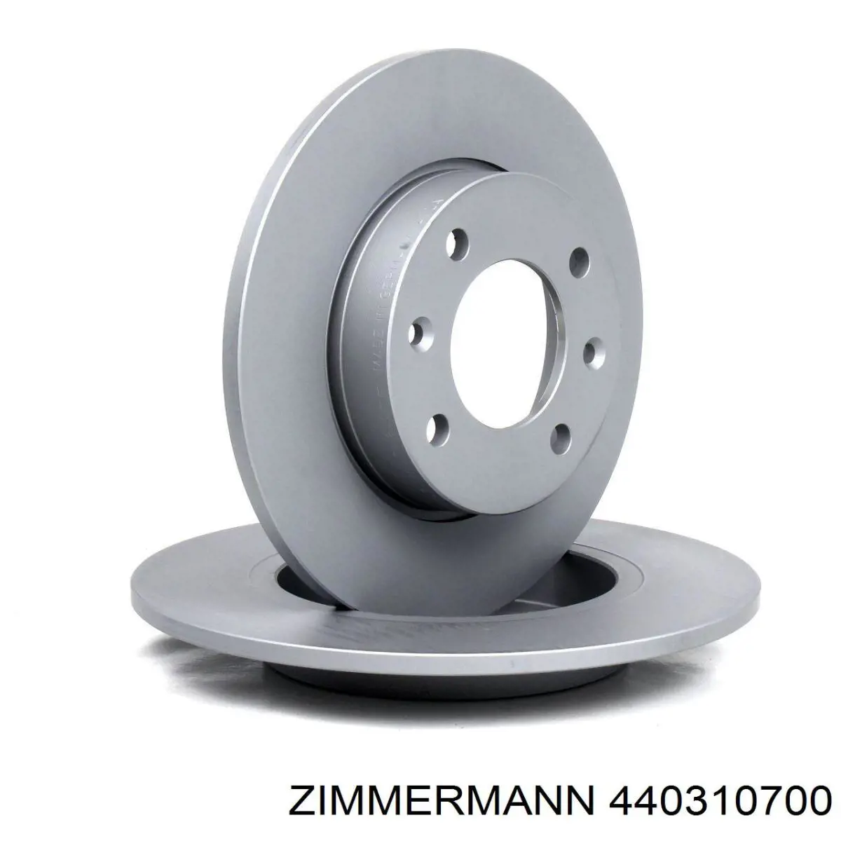 Диск гальмівний задній Zimmermann 440310700
