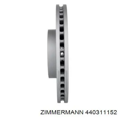Диск переднього гальма Zimmermann 440311152 ціна, від 39.03 USD