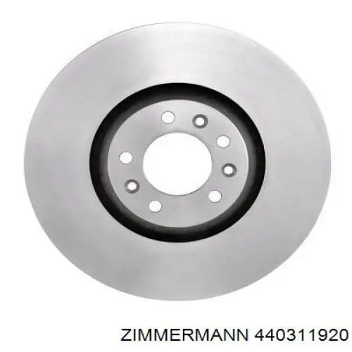 Диск гальмівний передній Zimmermann 440311920