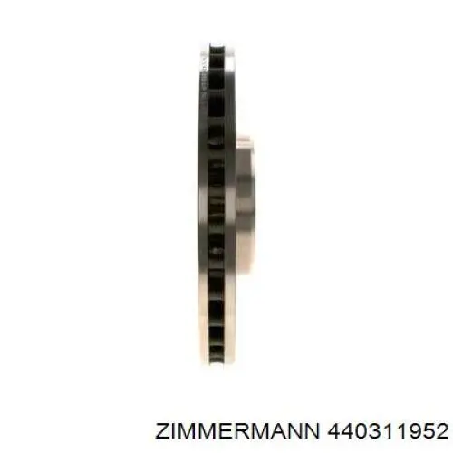 440311952 Zimmermann Гальмо дискове переднє