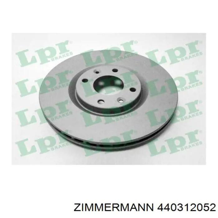 Гальмівні диски передні 440312052 Zimmermann
