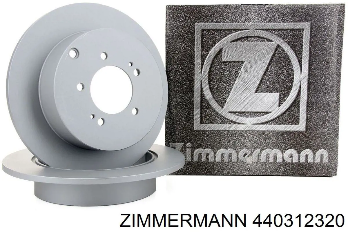 440312320 Zimmermann диск гальмівний задній