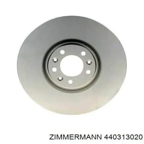 Диск переднього гальма Zimmermann 440313020 ціна, від 58.97 USD