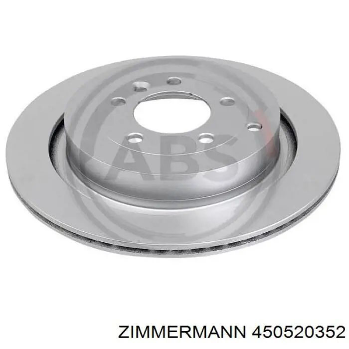 Задні дискові гальма Zimmermann 450520352 ціна, від 80.60 USD
