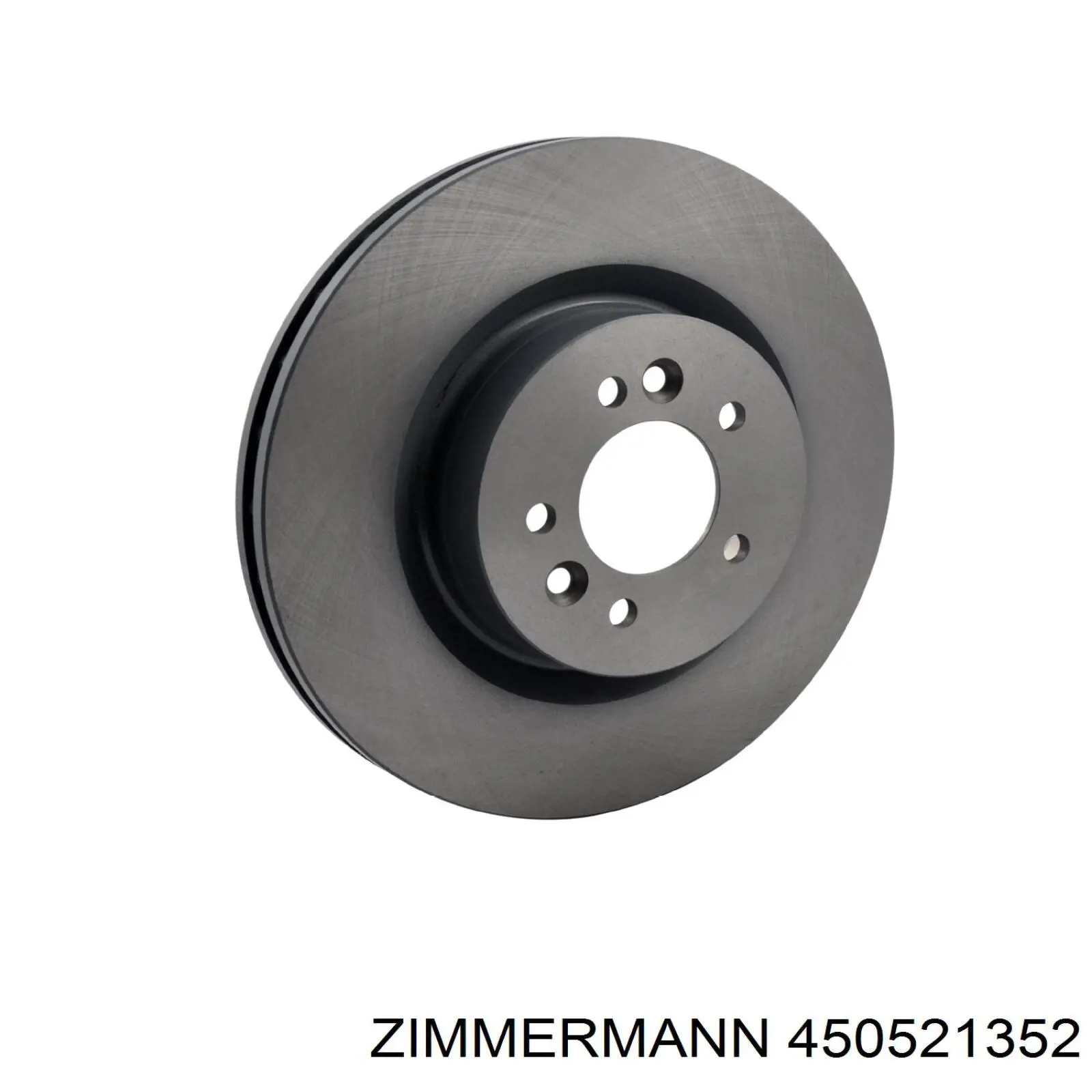 Диск гальмівний передній Zimmermann 450521352