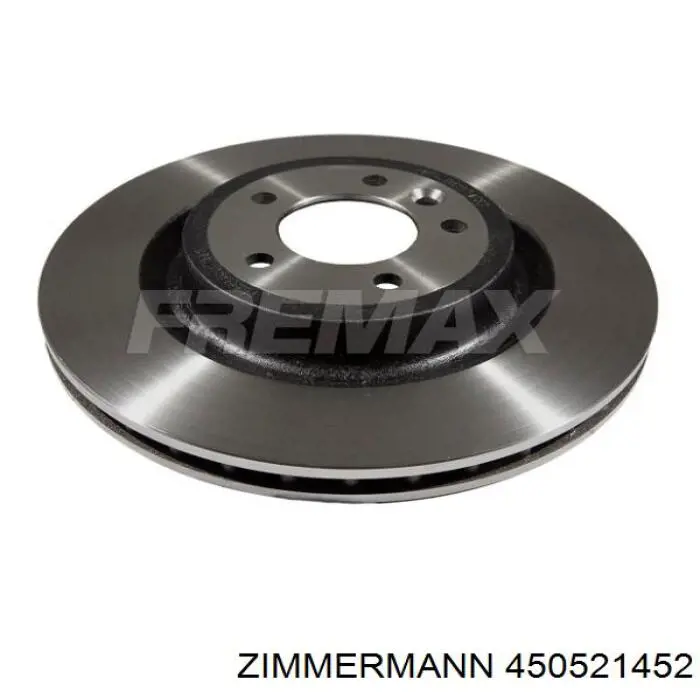 Диск гальмівний задній Zimmermann 450521452