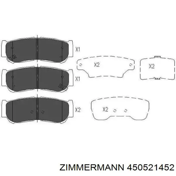 450521452 Zimmermann Дискові гальма