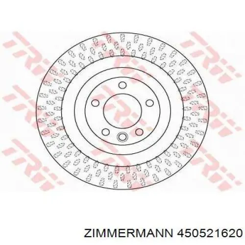 450521620 Zimmermann Дискові гальма