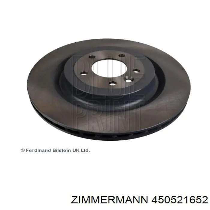 Задні дискові гальма Zimmermann 450521652 ціна, від 93.33 USD
