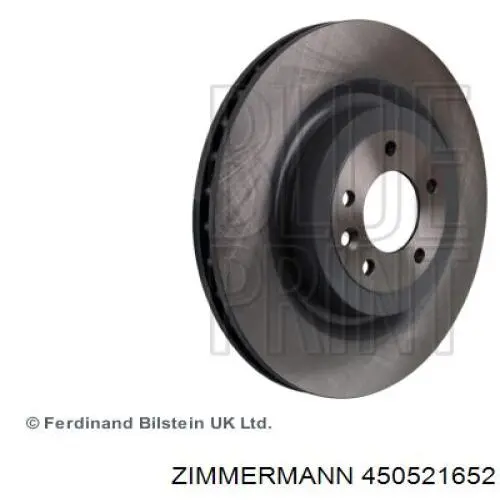 Купити 450521652 Zimmermann Диск заднього гальма