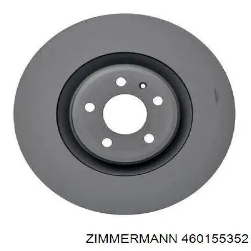 460155352 Zimmermann Гальмо дискове переднє