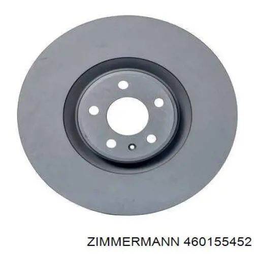 460155452 Zimmermann Гальмо дискове переднє