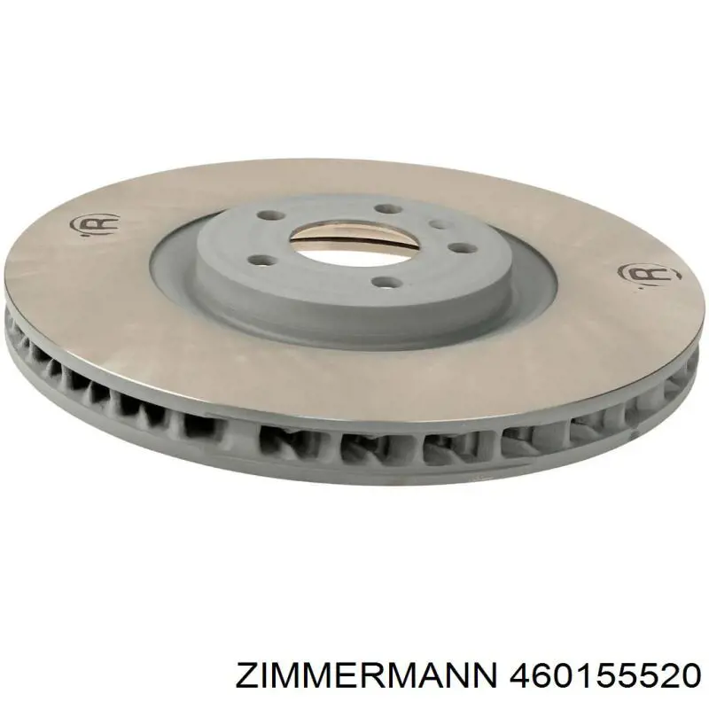 Диск гальмівний передній Zimmermann 460155520