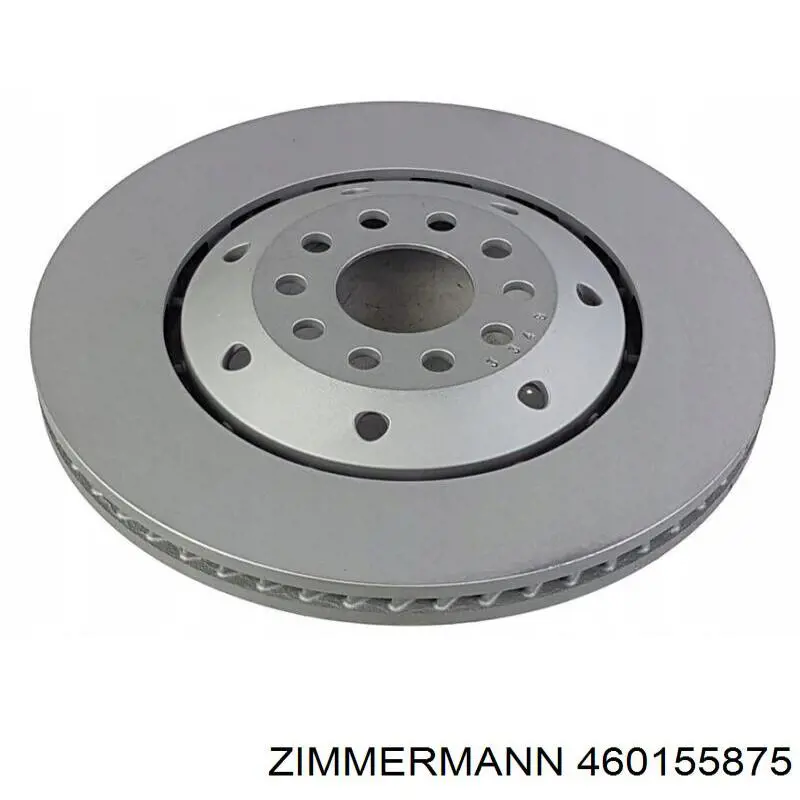 460155875 Zimmermann Гальмо дискове переднє