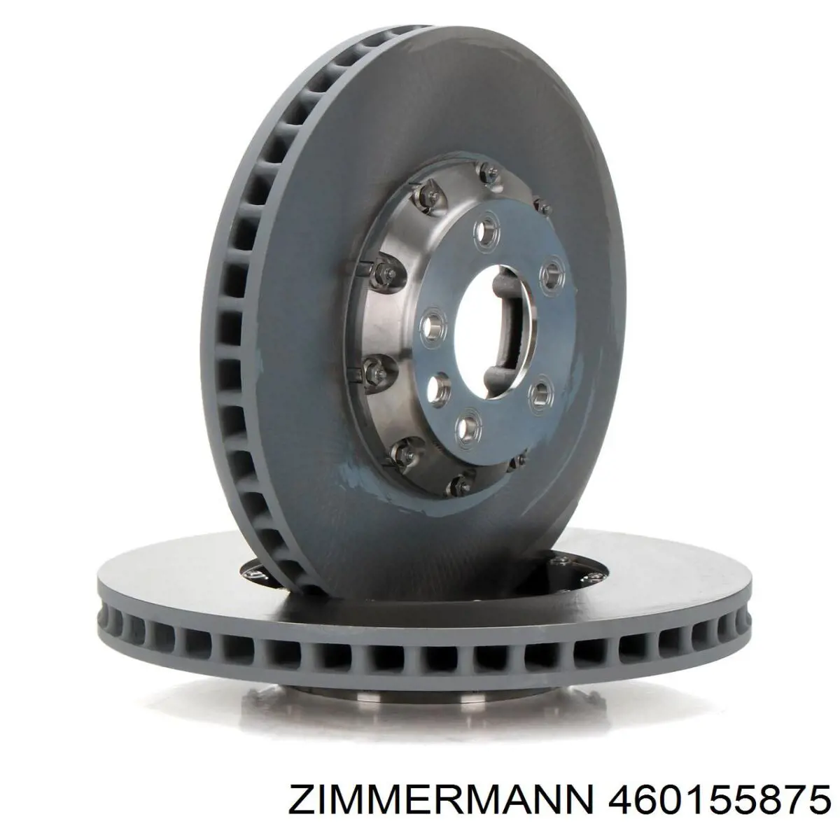 Диск переднього гальма Zimmermann 460155875 ціна, від 817.47 USD