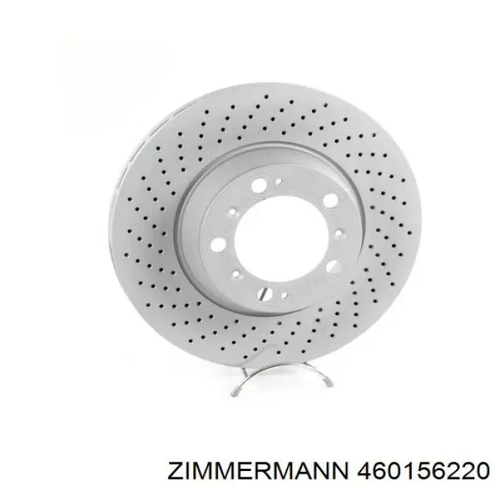 Диск гальмівний задній Zimmermann 460156220