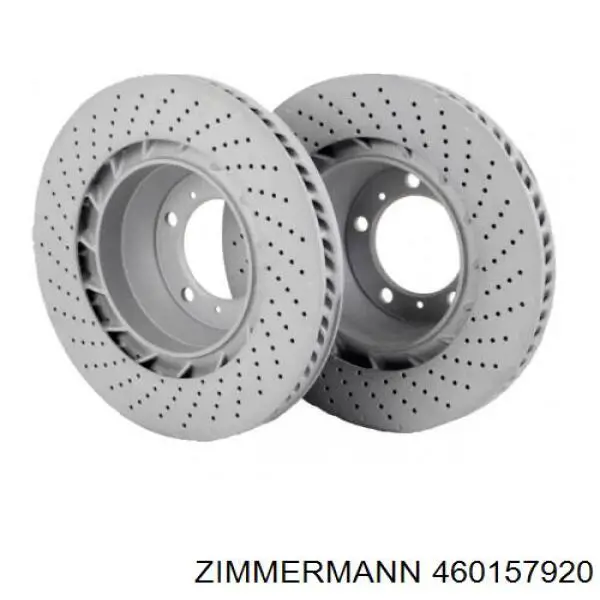 Задні дискові гальма Zimmermann 460157920 ціна, від 181.76 USD