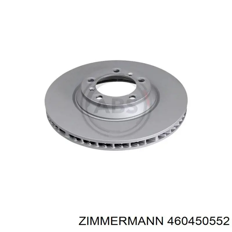 Гальмівні диски передні 460450552 Zimmermann