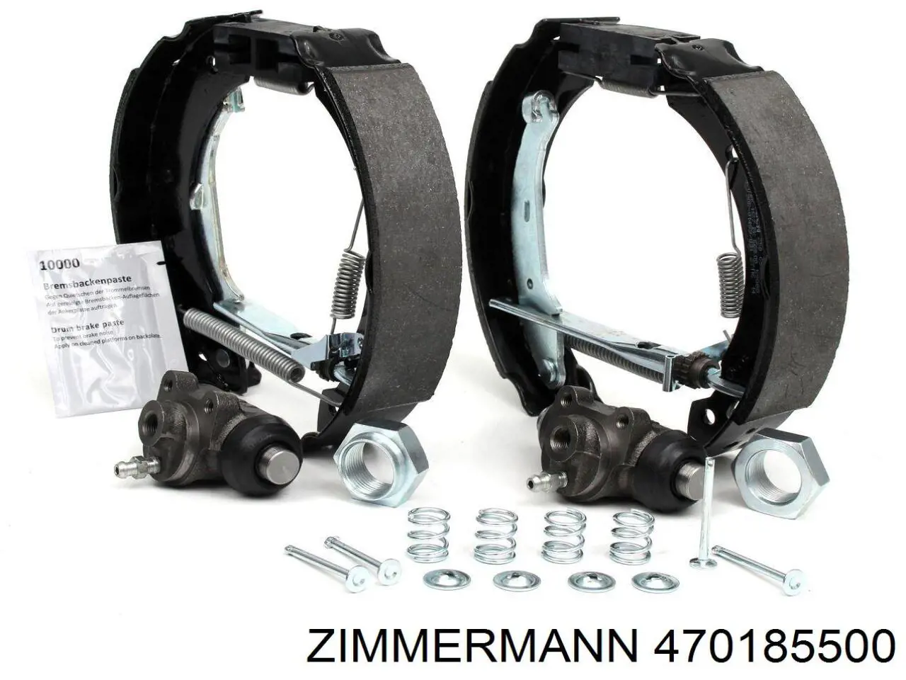 Барабан гальмівний задній 470185500 Zimmermann