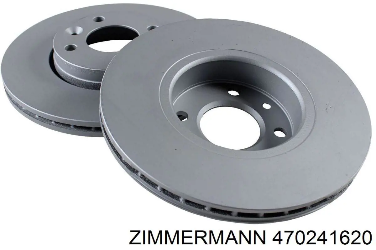 Диск гальмівний передній Zimmermann 470241620