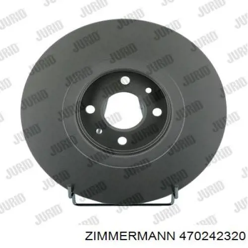 Диск переднього гальма Zimmermann 470242320 ціна, від 45.58 USD
