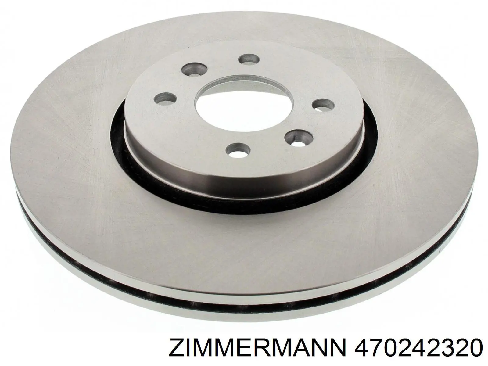 Диск гальмівний передній Zimmermann 470242320
