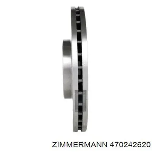 Диск переднього гальма Zimmermann 470242620 ціна, від 56.53 USD