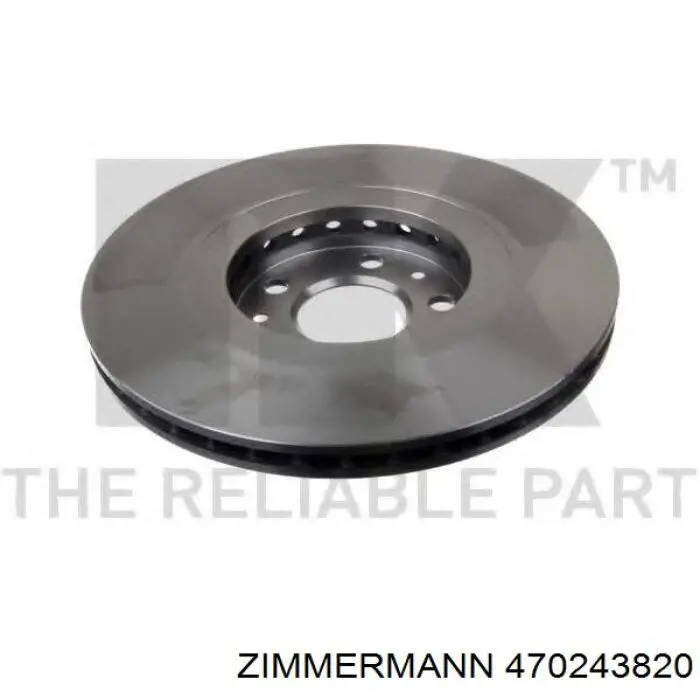 Купити 470243820 Zimmermann Ротор гальмівний