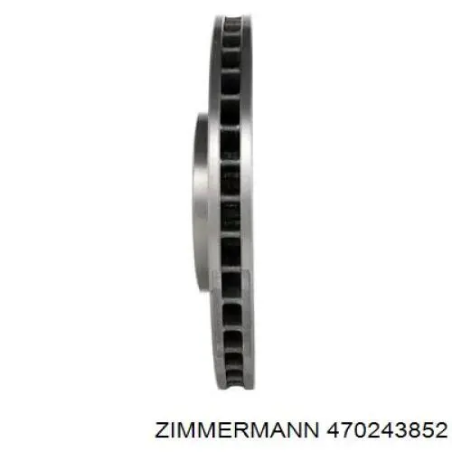 Диск гальмівний передній Zimmermann 470243852