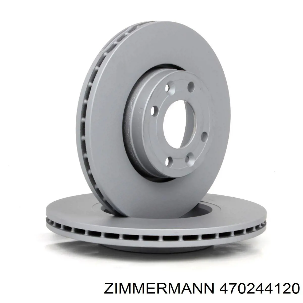 Диск гальмівний передній Zimmermann 470244120