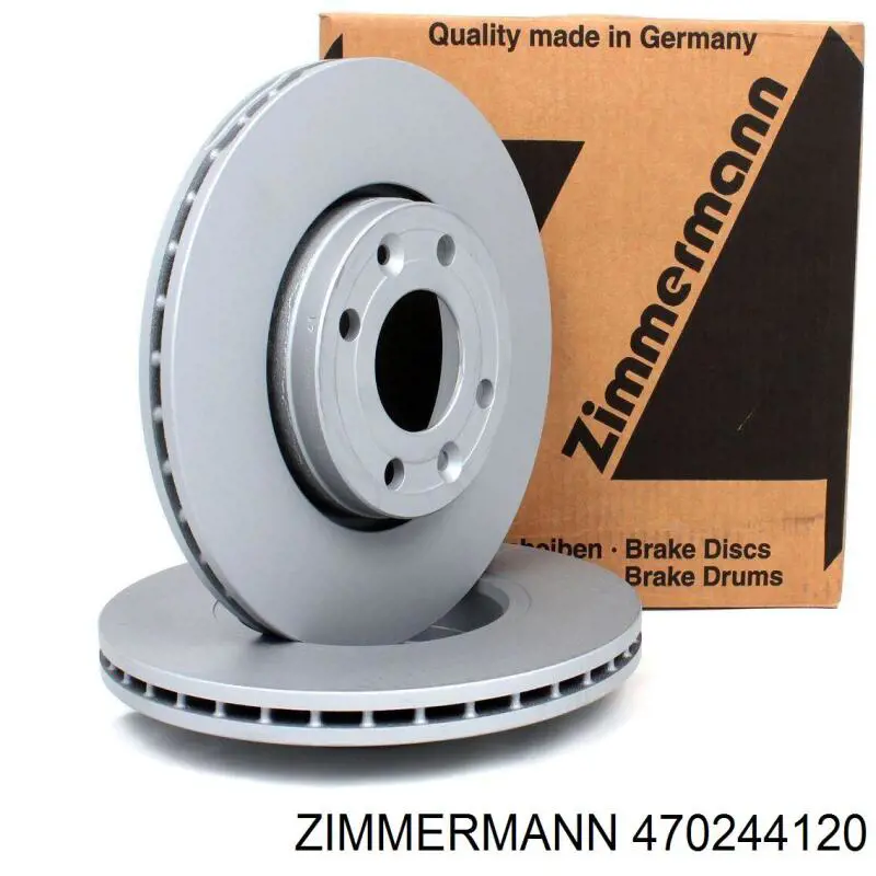 Диск переднього гальма Zimmermann 470244120 ціна, від 30.87 USD