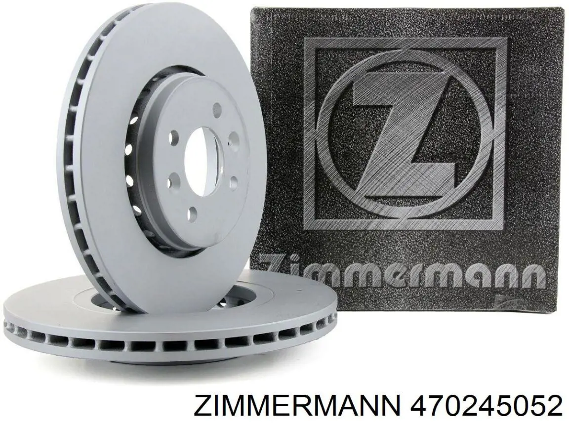 Гальмівні диски передні 470245052 Zimmermann
