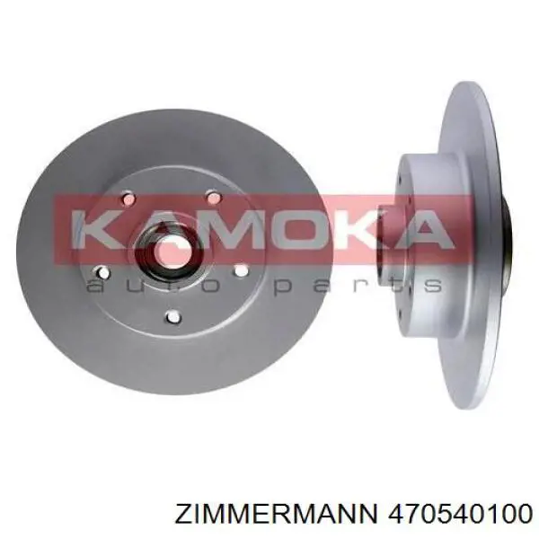 Гальмівні диски 470540100 Zimmermann