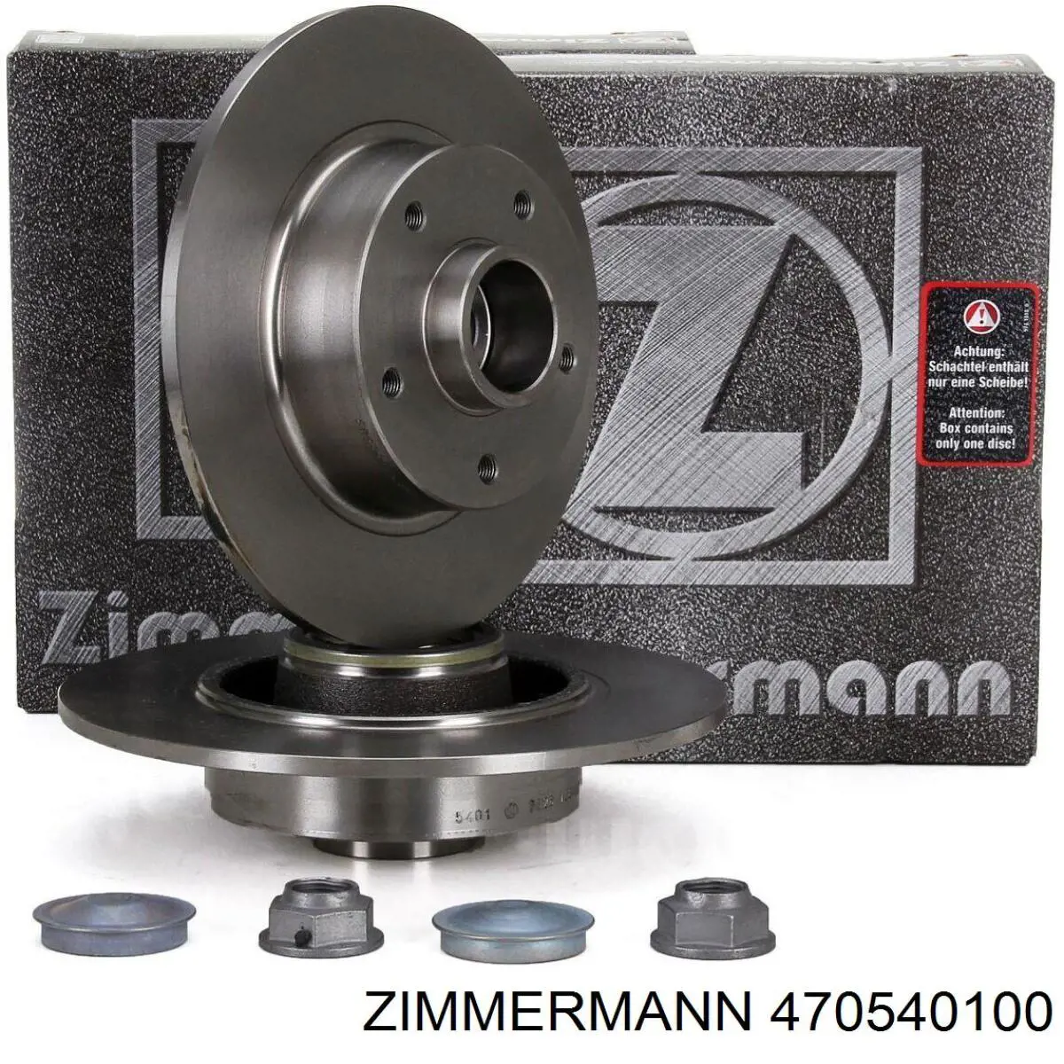 Гальмівні диски 470540100 Zimmermann