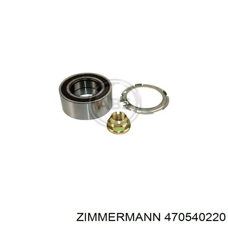 Диск переднього гальма Zimmermann 470540220 ціна, від 62.90 USD