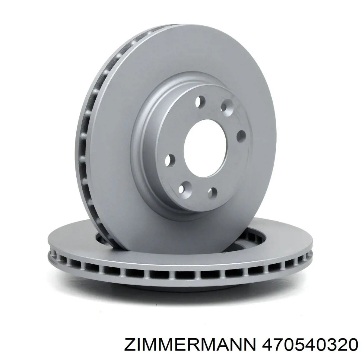 Диск переднього гальма Zimmermann 470540320 ціна, від 33.13 USD