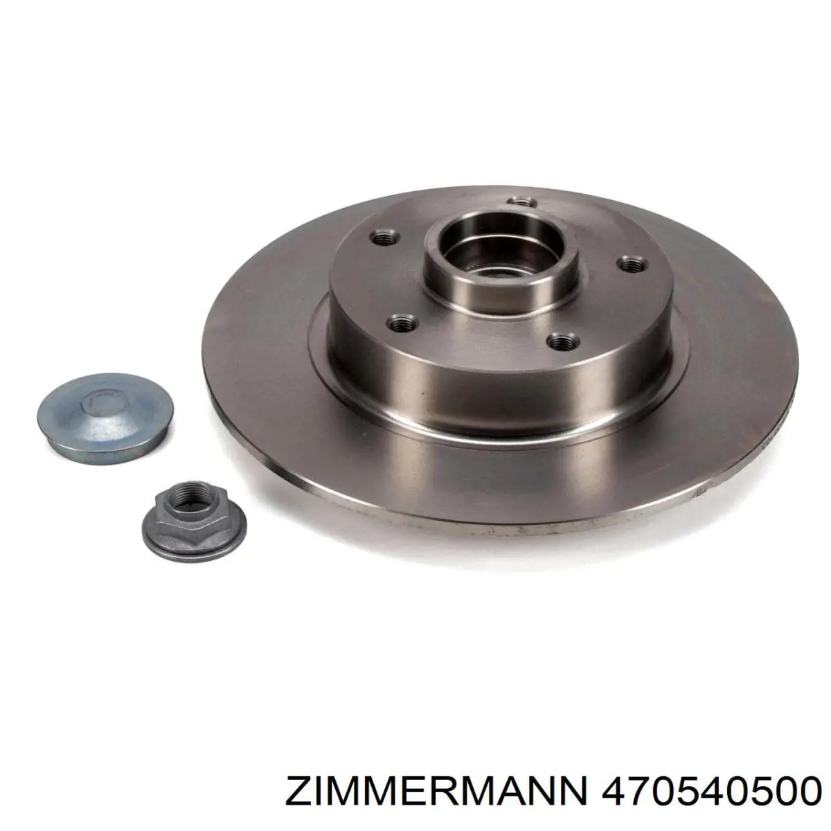 Купити 470540500 Zimmermann Диск заднього гальма