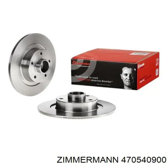 Гальмівні диски 470540900 Zimmermann