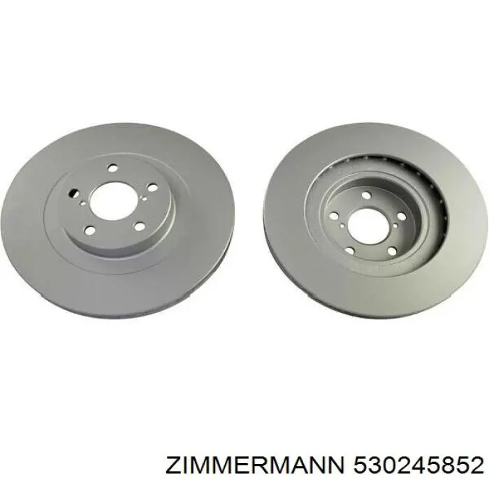 530245852 Zimmermann Гальмо дискове переднє