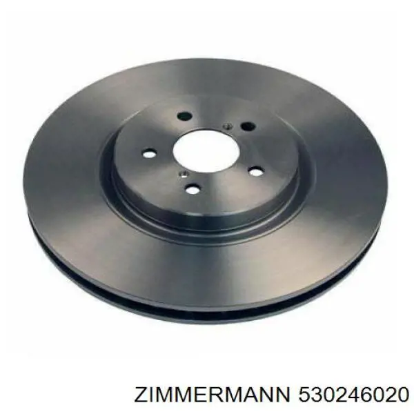 530246020 Zimmermann Гальмо дискове переднє
