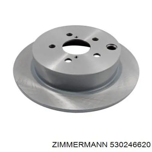 Диск гальмівний задній Zimmermann 530246620